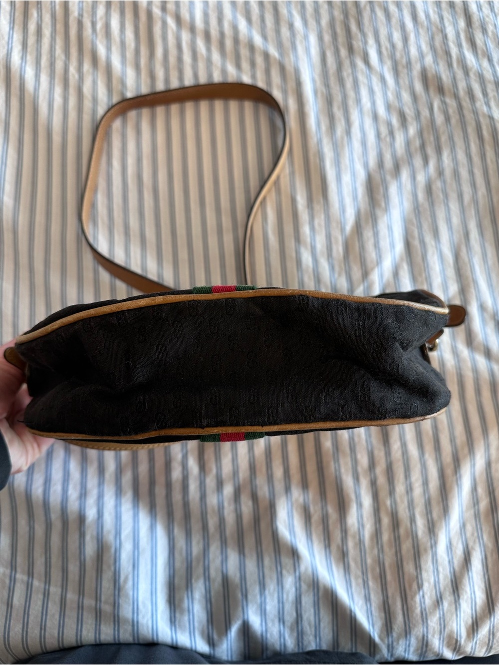 Vintage Gucci Micro GG Canvas Bag - Picture 13 of 16